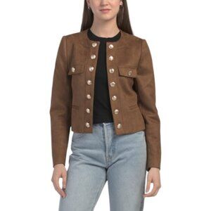 JASON WU Faux Suede Jacket